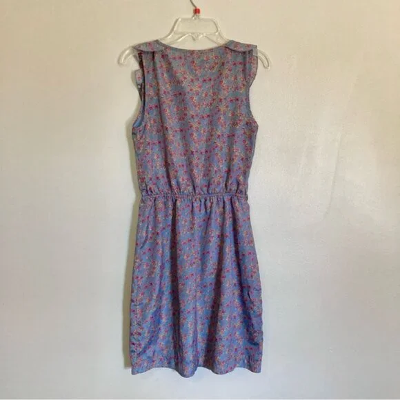 4/$10 - dELiA*s Floral Ruffle-Front Dress - Picture 4 of 6